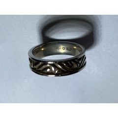 卡地亚18k金三个金戒指528克12号戒宽约35mmhg700