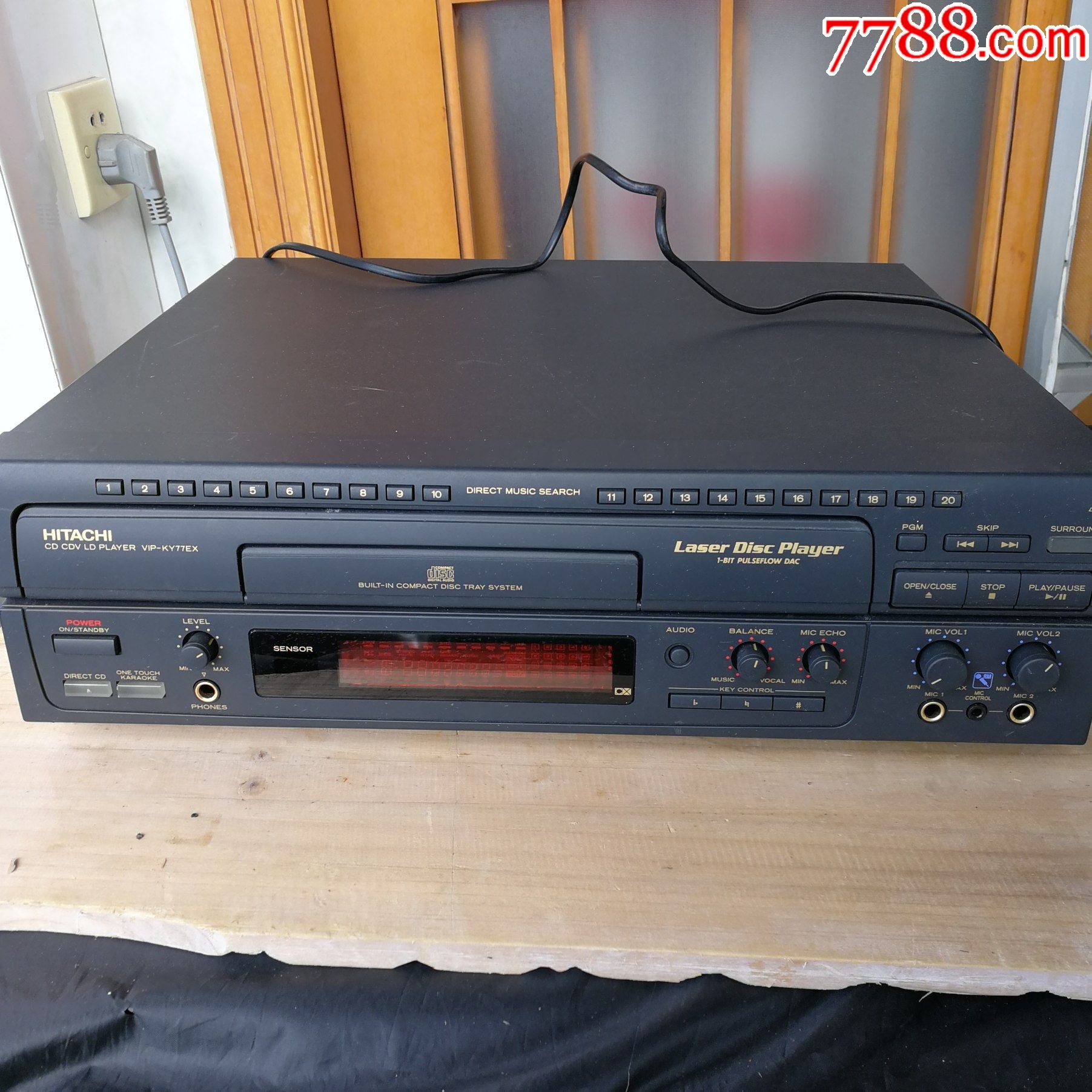 日立影碟机VIP-KY77EX_录像机/影碟机_见喜杂物店【7788收藏__收藏热线】