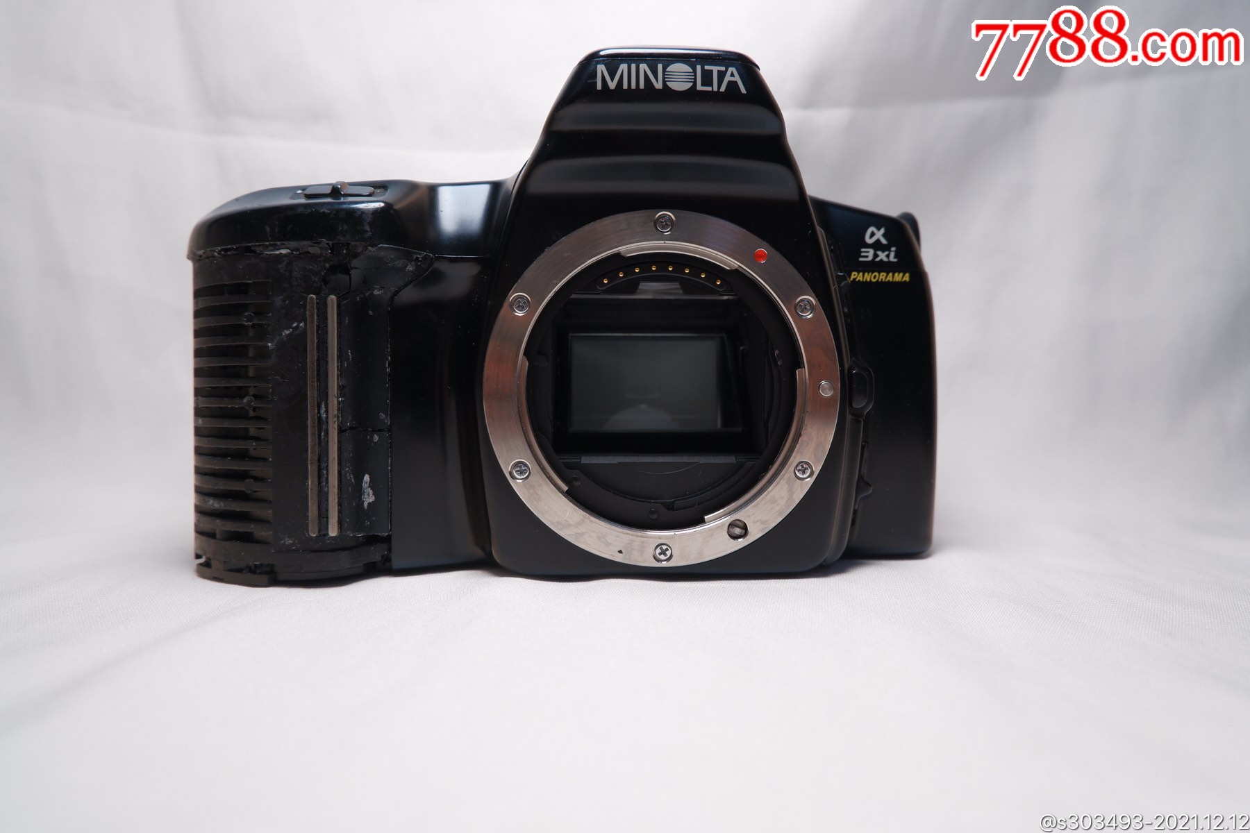 minolta美能达a3xi复古胶片相机,快能正常,闪光正常,手柄老化蜕皮,片