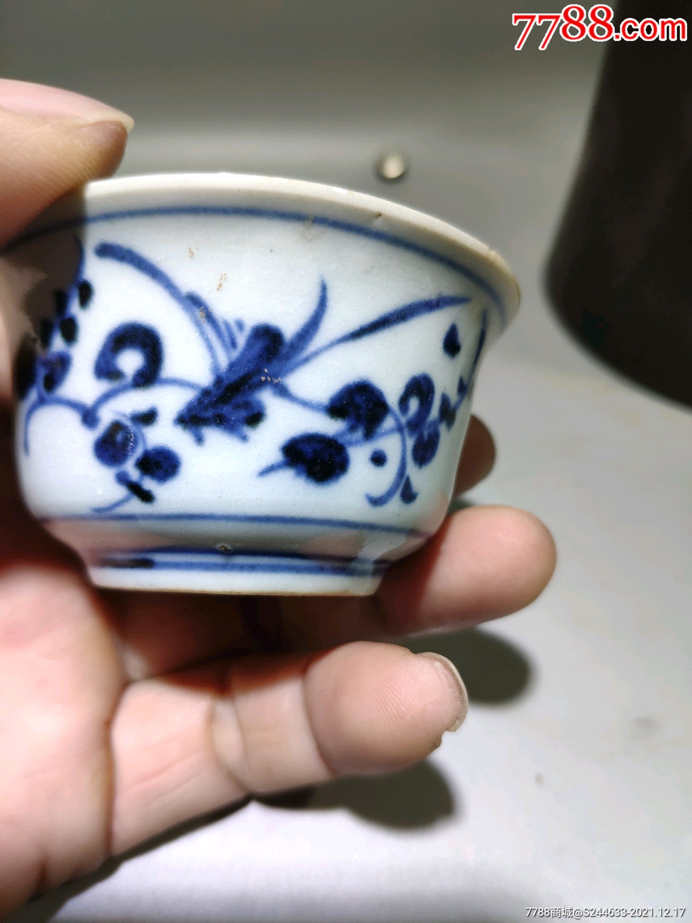明青花小杯__【7788收藏__收藏热线】