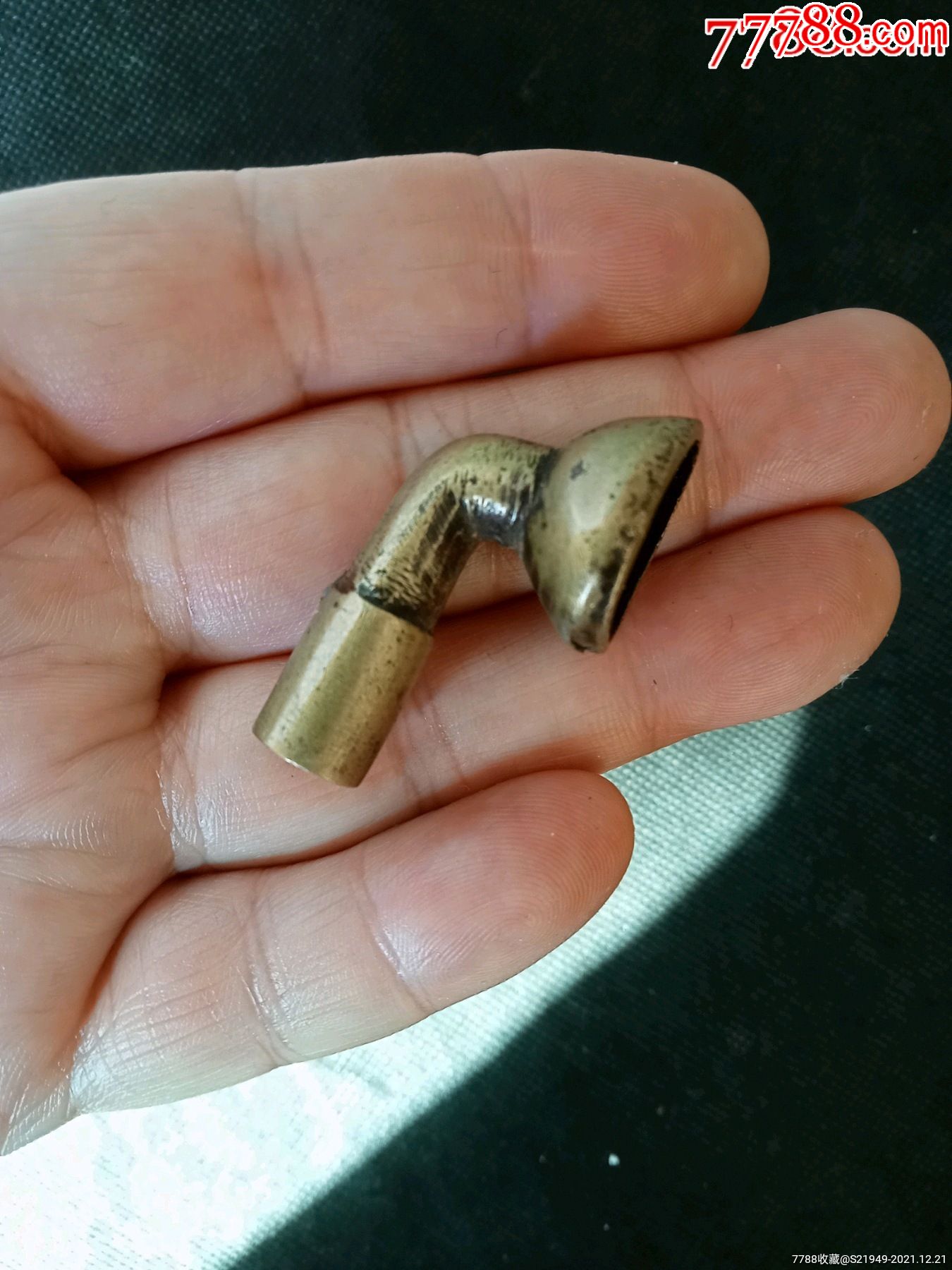 晚清铜烟嘴一件_价格48元_第1张