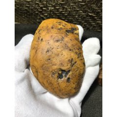 僅此一方，精美天然戈壁老皮石原石一方，