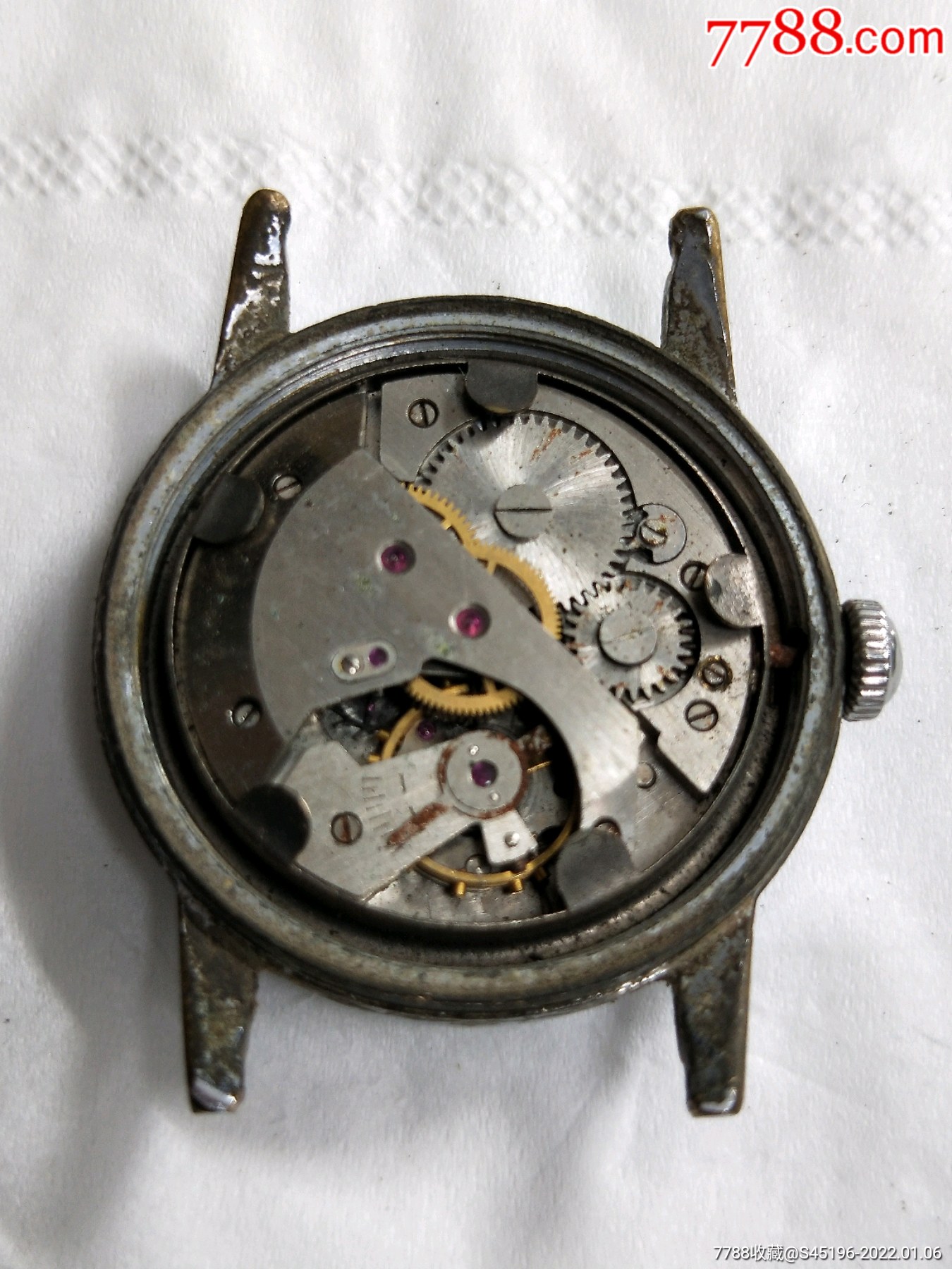 "上海581"机芯,"钉摆"_旧上海表行【7788国库券收藏】