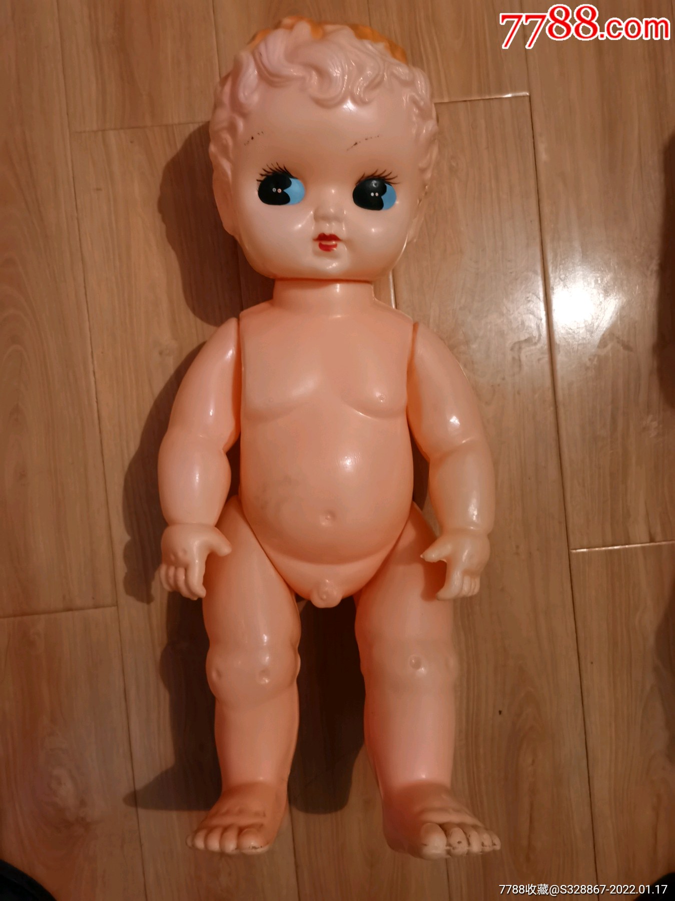 解放初期老塑料娃娃