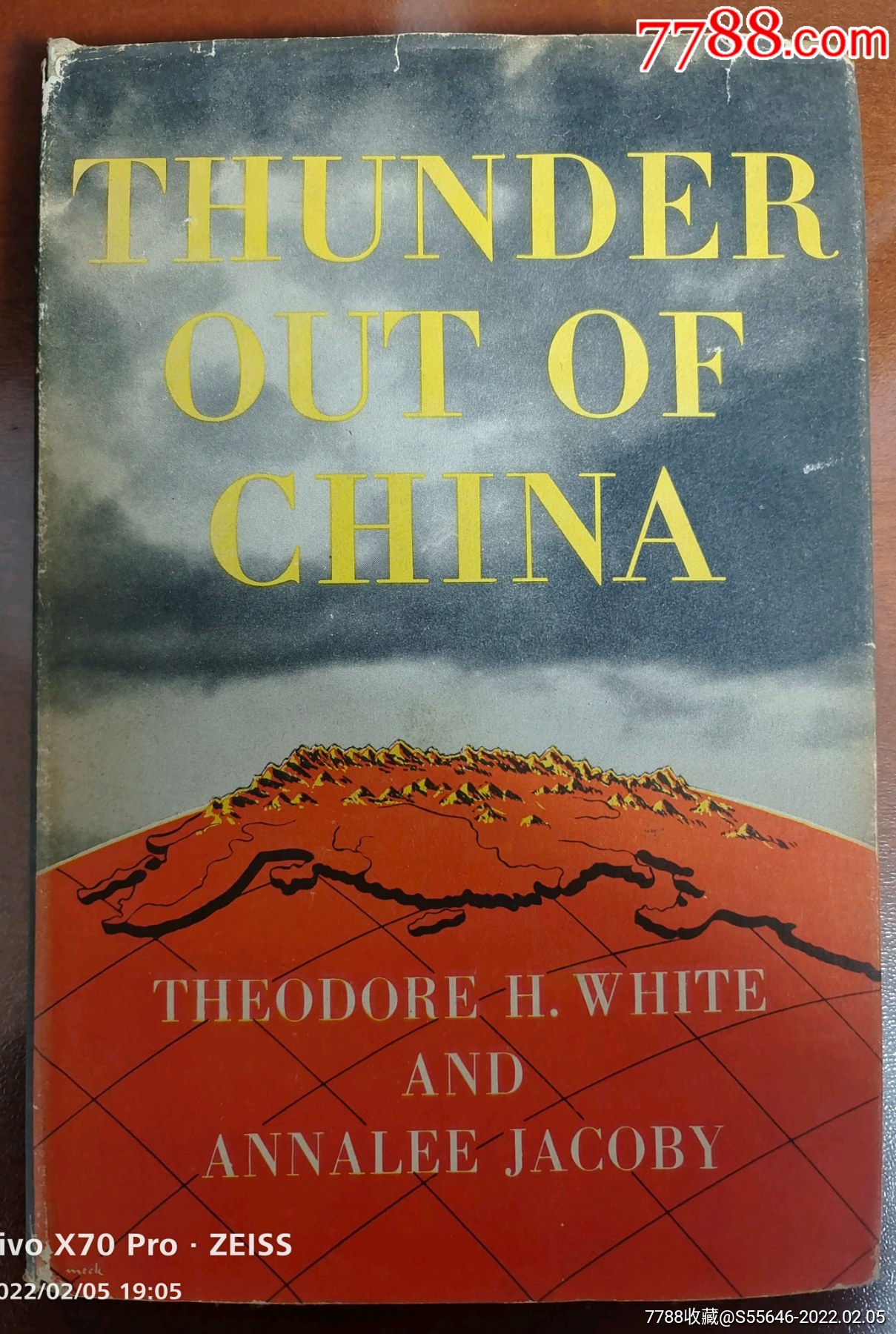 1946年白修德英文原版《中国的惊雷》