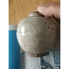 元代哥窯罐