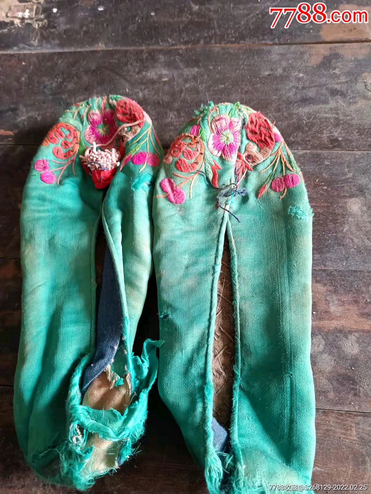 怀旧民国老手工绣花布底鞋-绣花鞋/鞋垫-7788商城__七七八八商品交易