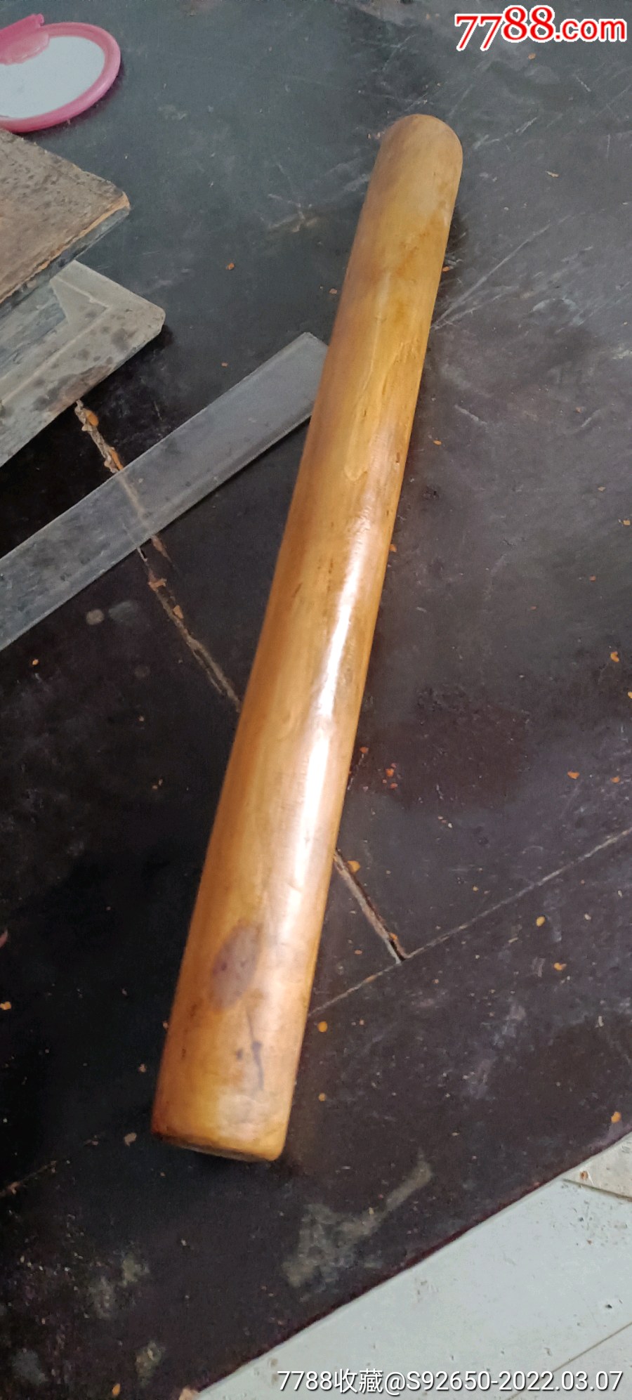 怀旧老硬木擀面杖