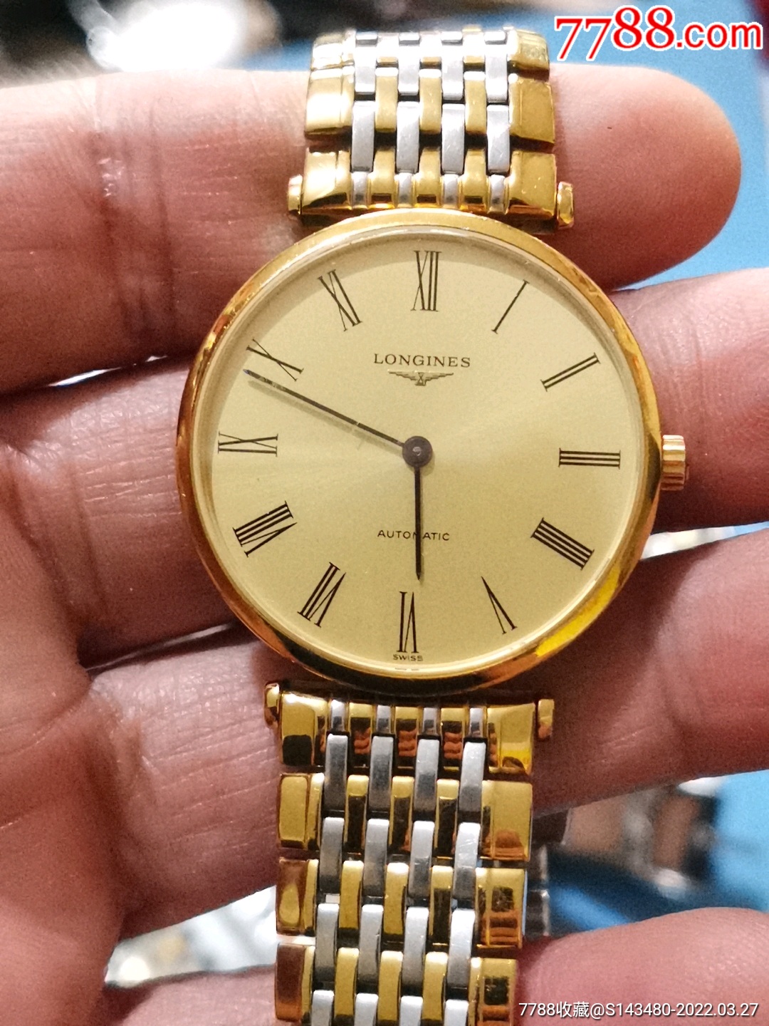 浪琴嘉岚l47082自动手表