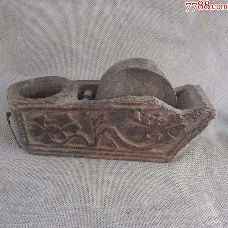 老墨斗古代工具墨斗清代老墨斗老木工工具_木工刨_珍藏阁为斋