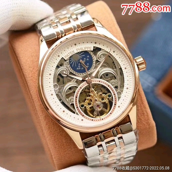 百达翡丽patekphilippe精品机械男士腕表