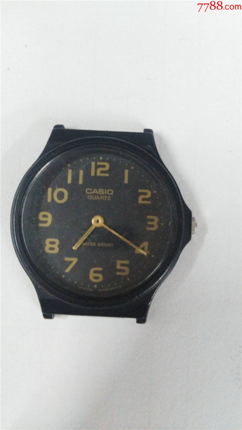卡西欧1330全数字刻度黑盘男士石英表_价格59元_第1张