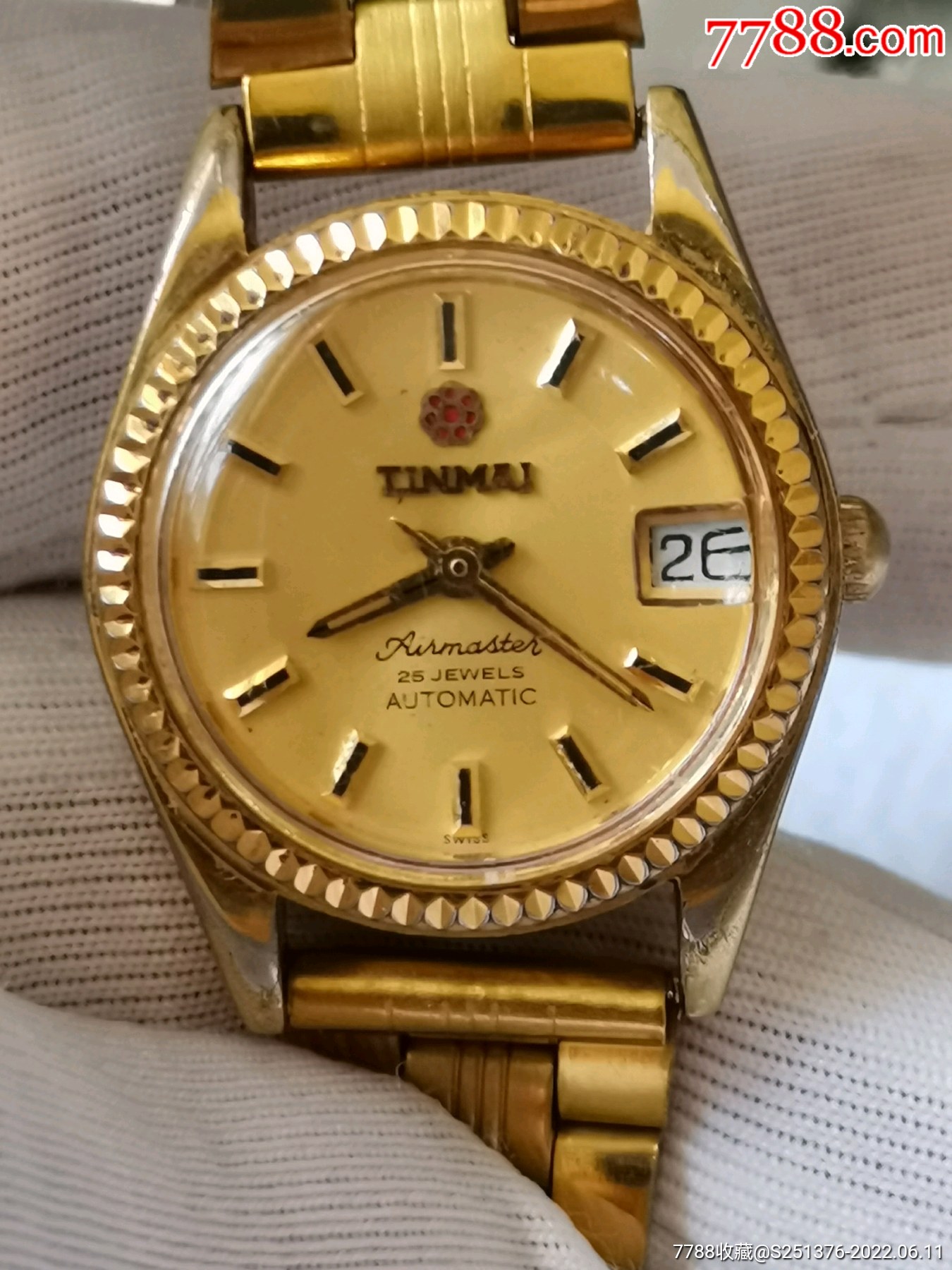 瑞士梅花2671金色机芯(走时品)_价格358元【天时地利收藏】_第1张