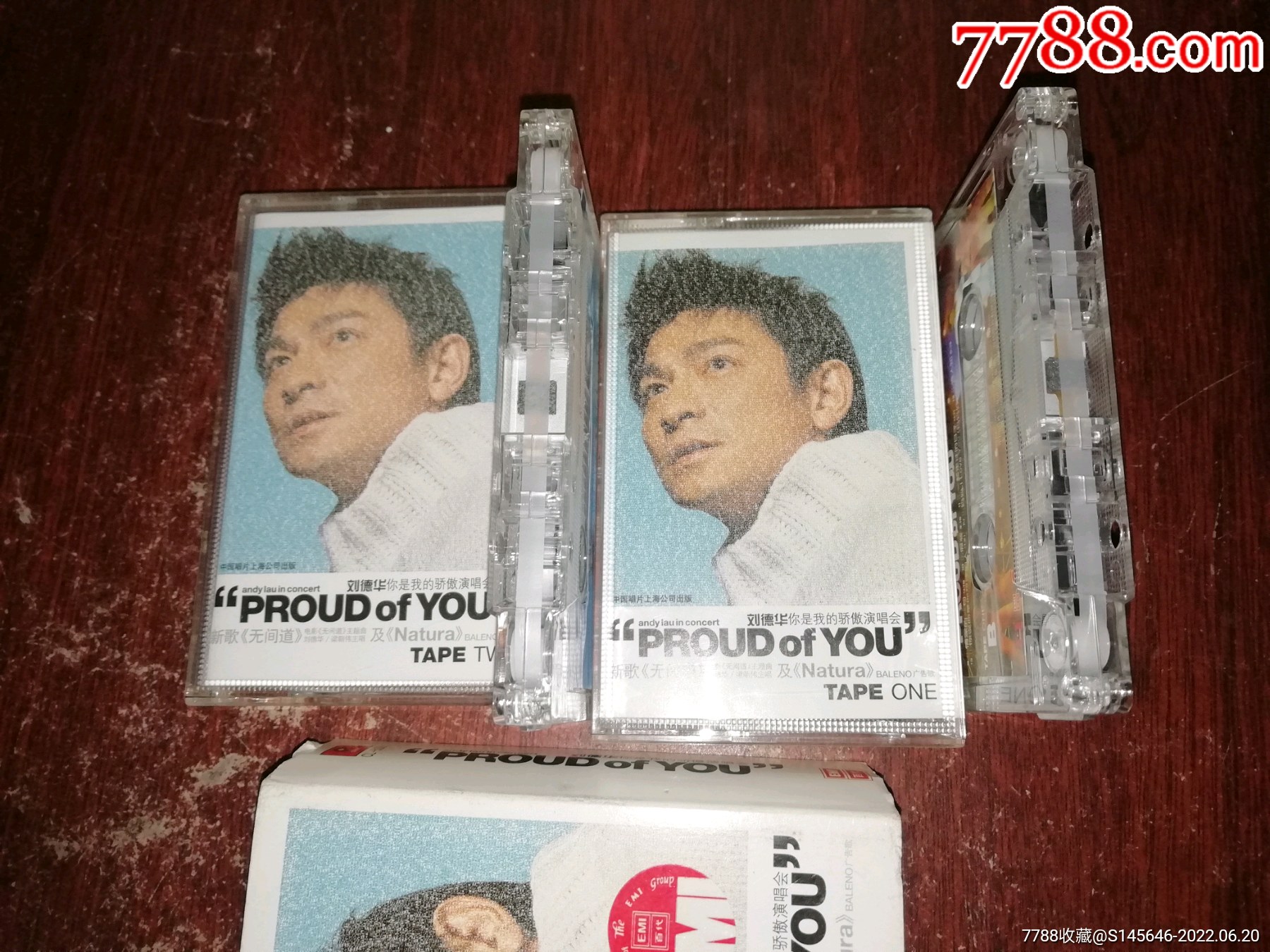 刘德华，你是我的骄傲演唱会，两盒合拍__【7788收藏__收藏热线】