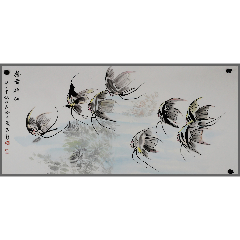 蔡春鹤,字国裘,出生于广东省汕头市,一级美术师,花鸟画_花鸟国画原作