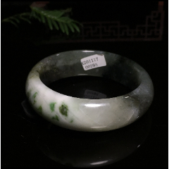 0281天然獨山玉手鐲