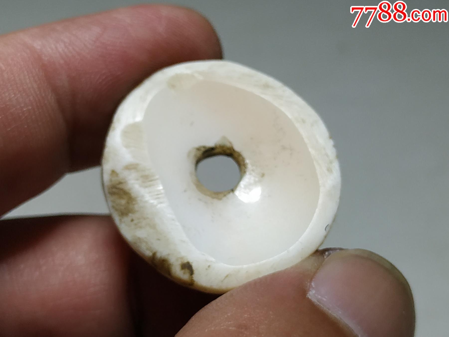 老白玉硨琚平安扣_价格50元_第1张