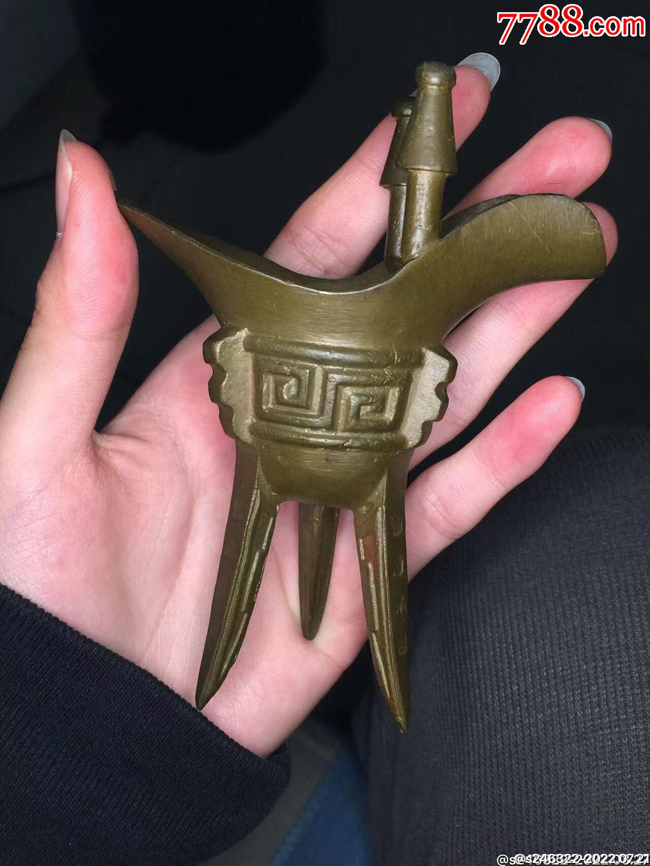 国酒茅台铜酒爵-价格:50元-au30849227-铜皿/盛具