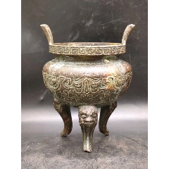 凤凰铜香炉少见