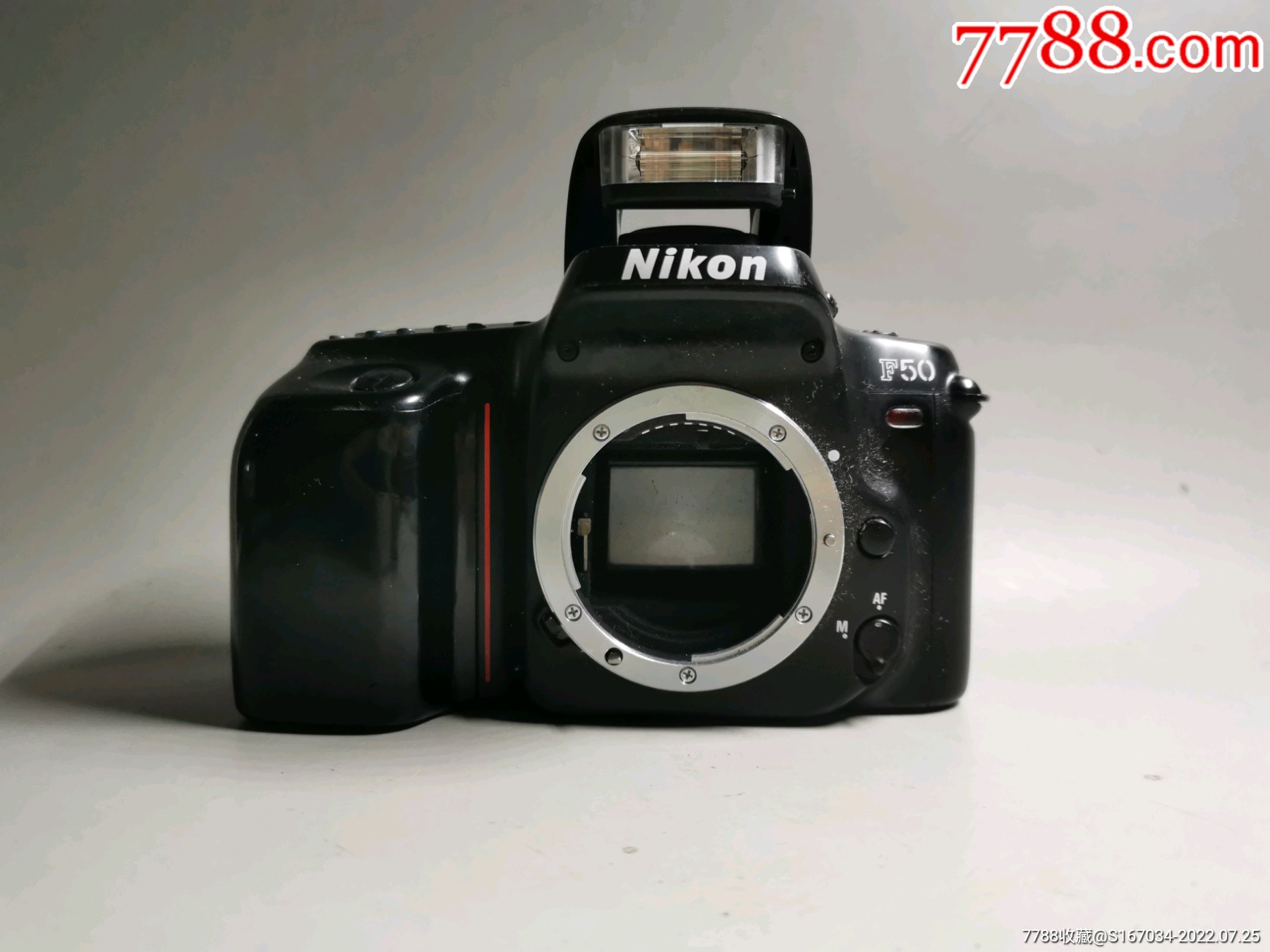 尼康nikonf50胶片相机单机身品相如图试机正常品相佳28y