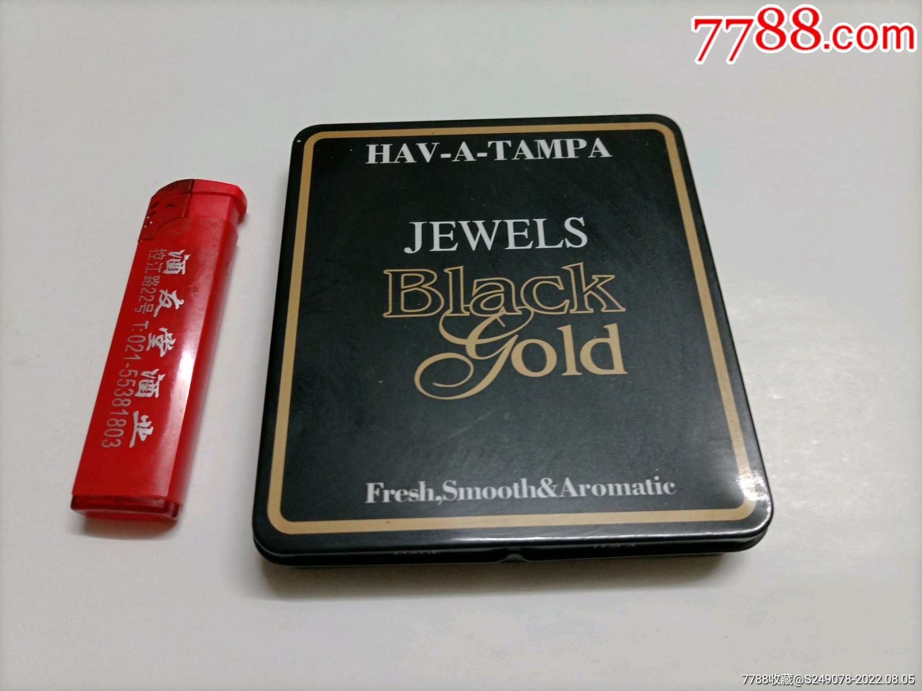 美国女神雪茄烟盒1个附加一支