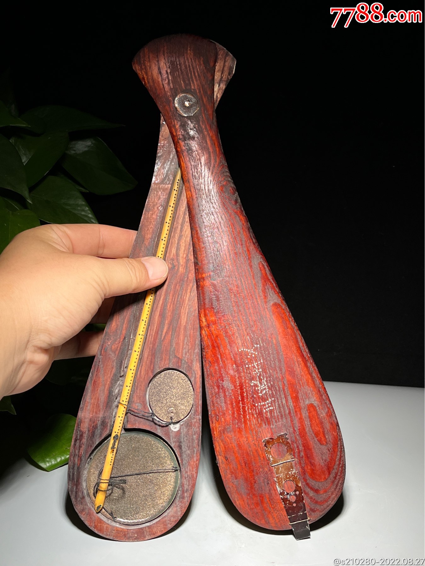 带字戥子称！造型独特，开合自如，刻度清晰，古朴！_戥秤_晋都文玩阁【7788收藏__收藏热线】