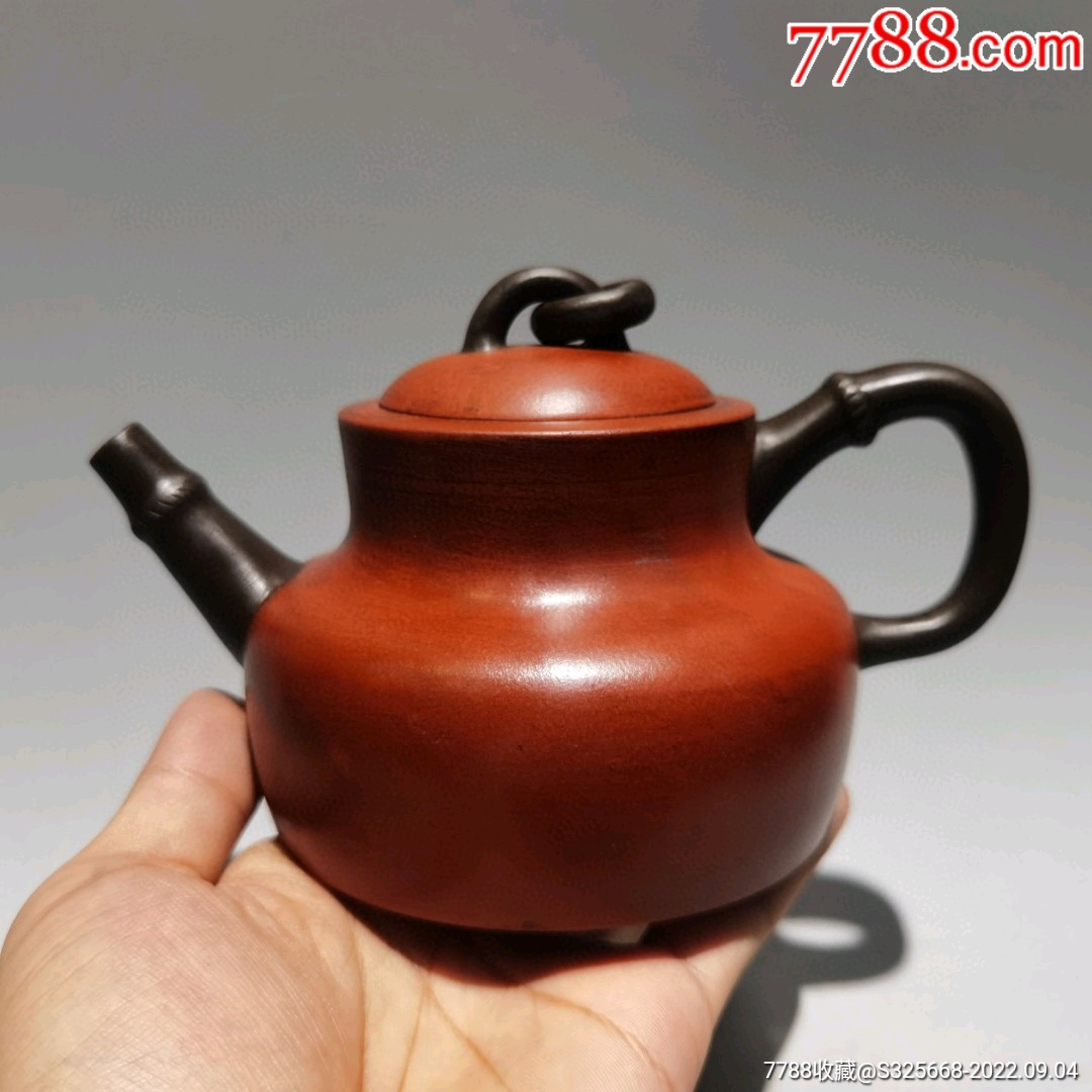 容量:380cc泥料:红泥-价格:98元-au31338037-紫砂壶 -加价-7788收藏