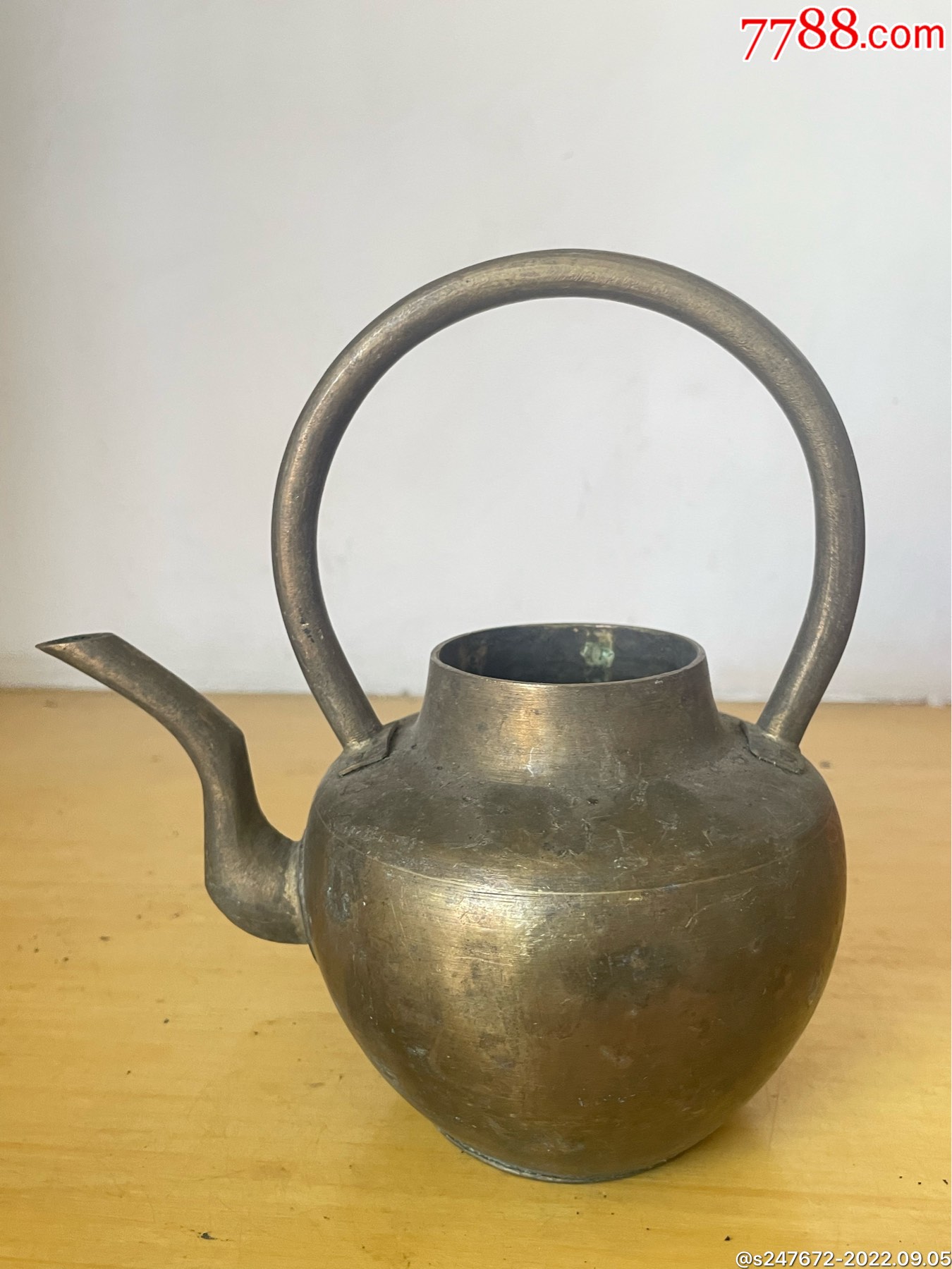 民国铜茶壶-铜壶/铜瓶-7788商城