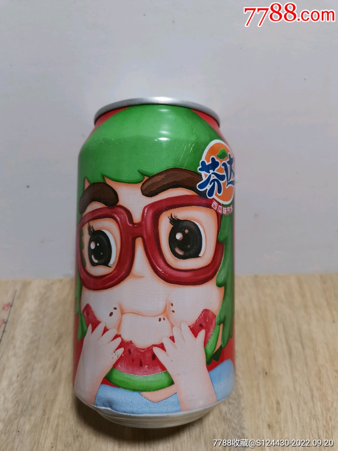 2016年/芬达/西瓜味汽水/一听未打开/稀少_价格50元_第1张