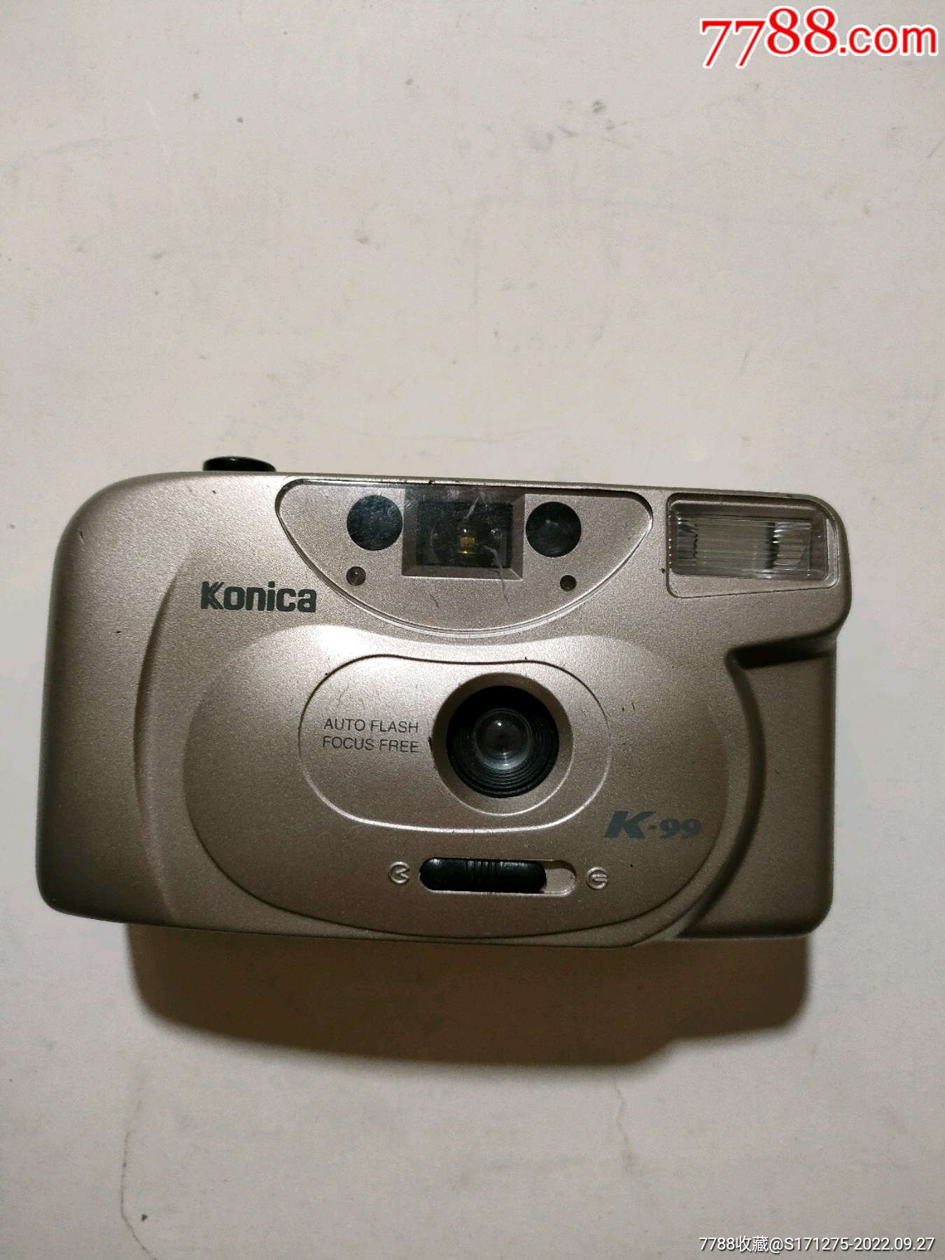 Konica，k 99，相机一个， 价格 5元 Au31610068 傻瓜机 胶片相机 加价 7788收藏 收藏热线