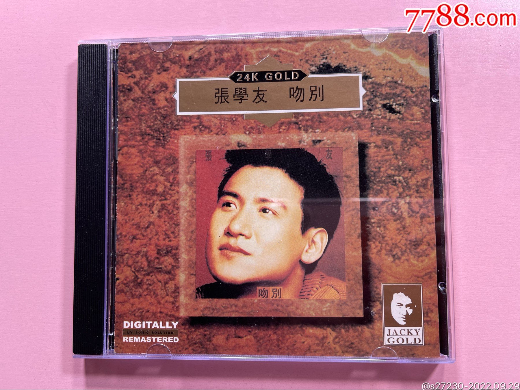 张学友《吻别》金碟CD_音乐CD_快乐的音符【7788收藏__收藏热线】