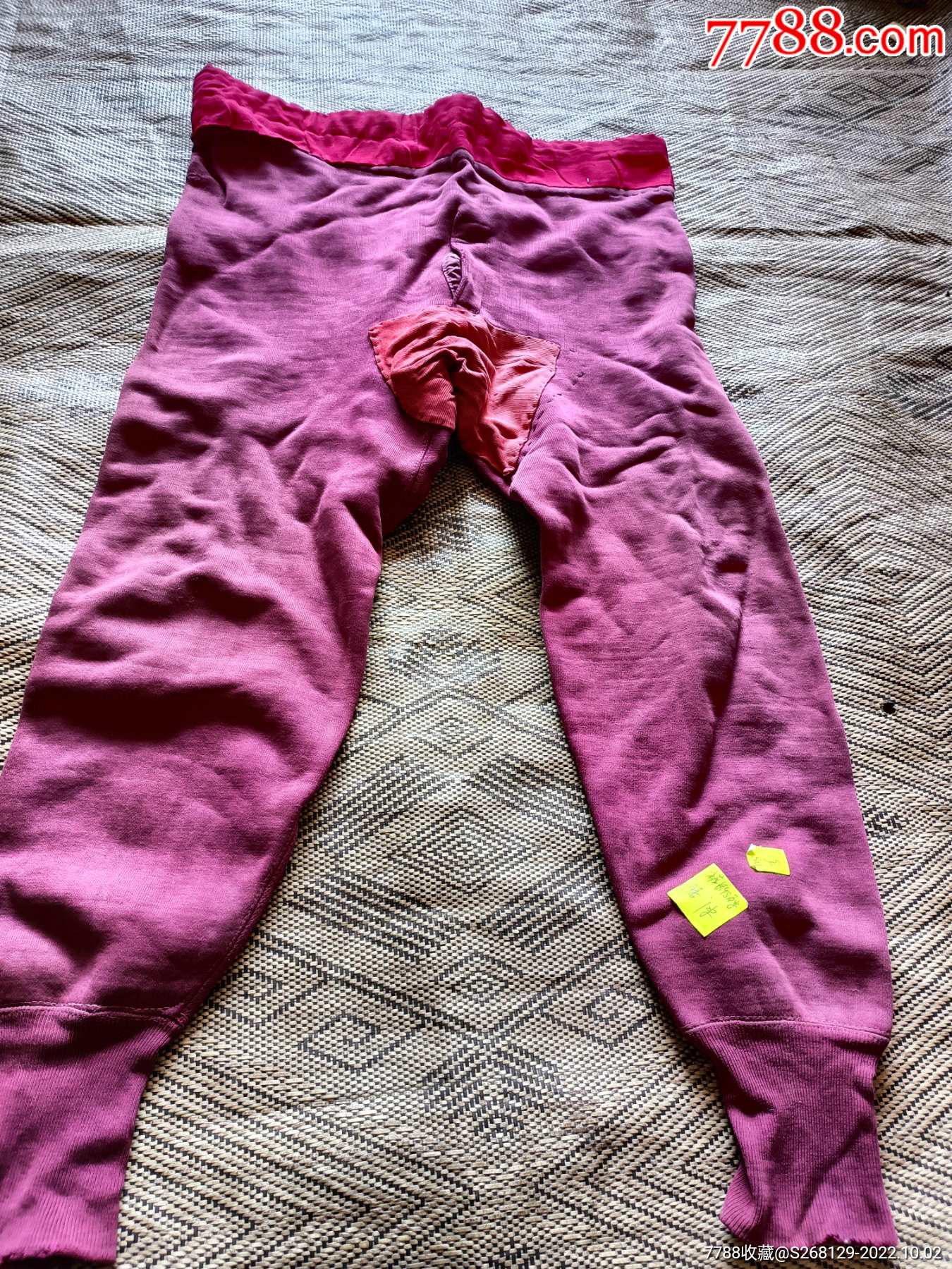 怀旧60年代枣红色绒裤_其他服饰_民俗老杂货店【7788收藏__收藏热线】