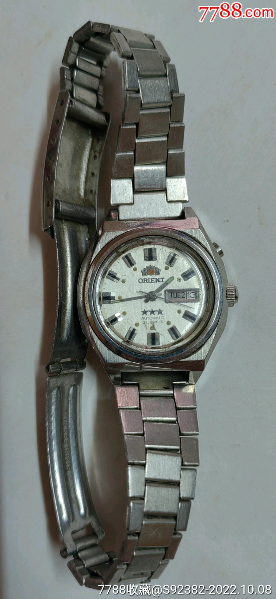 全自动双日历双狮女表(走时正常)_价格30元【文纸铺】_第1张