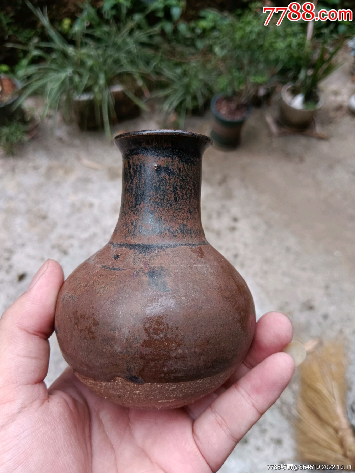 洪塘窑(偏窑口)小花瓶_价格100元【聚缘小铺】_第1张