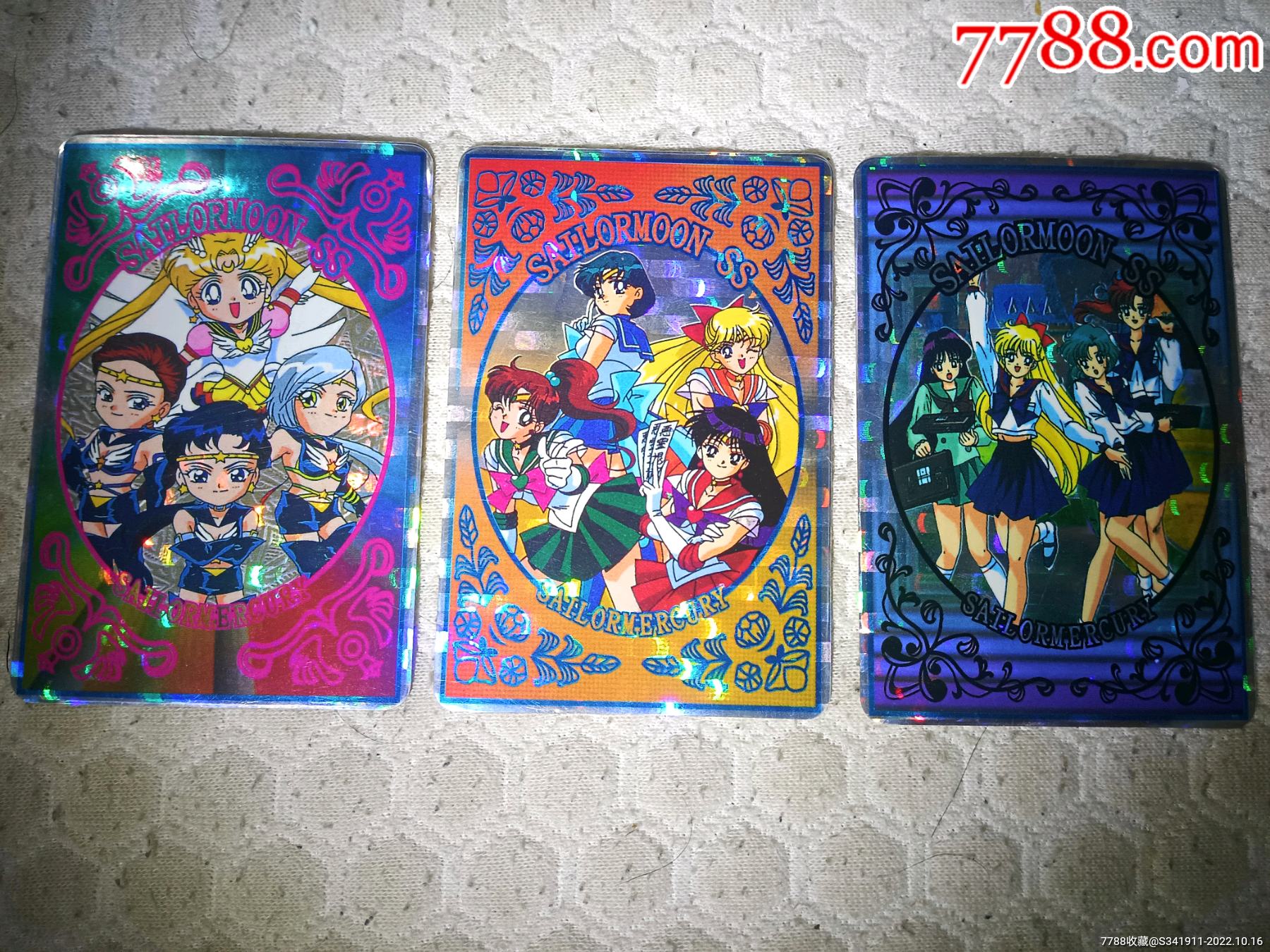 98年美少女闪卡3张_食品卡_卡币图【7788收藏__收藏热线】