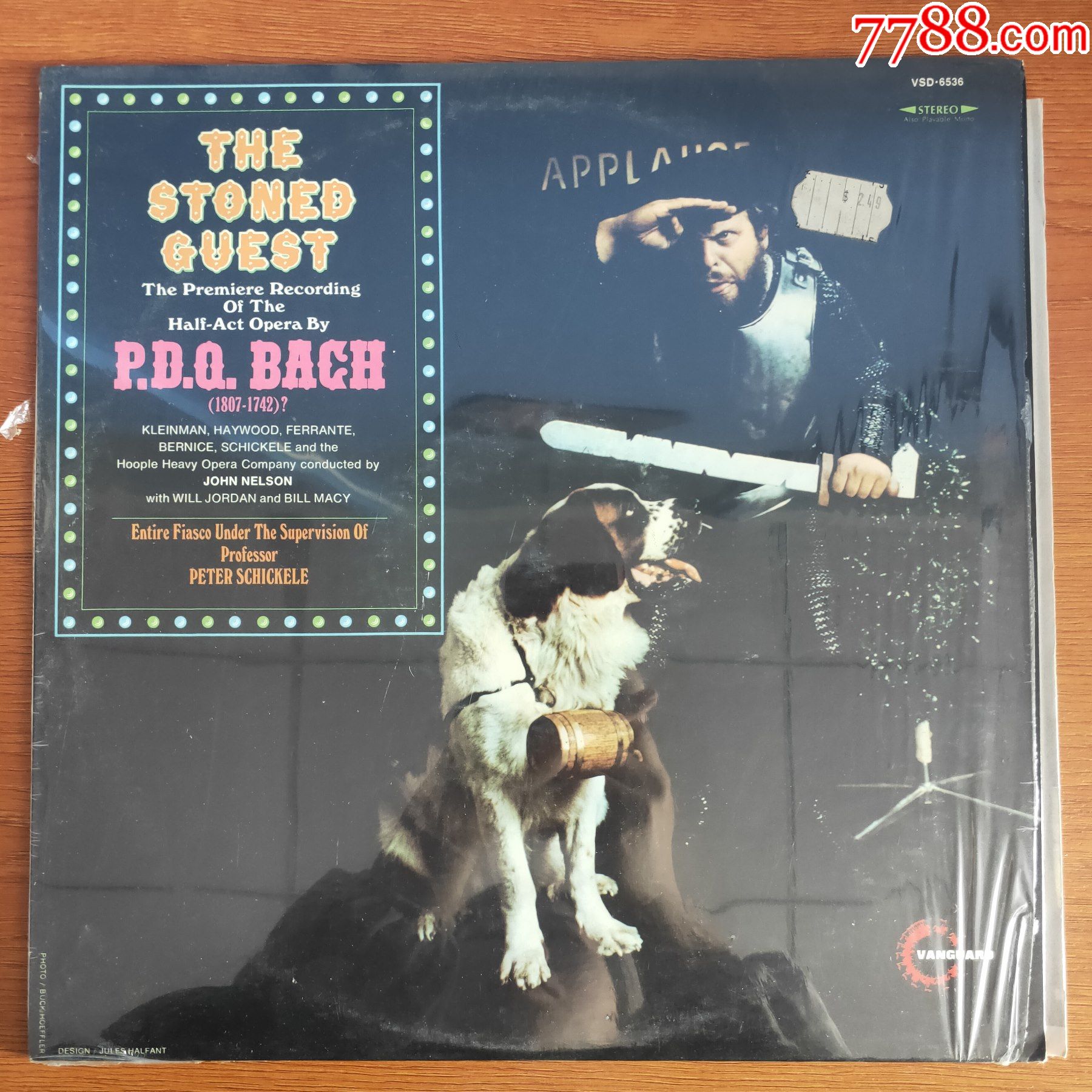 P.D.Q.BachTheStonedGuest12寸黑胶LPA6_老唱片_碟行音像制品店【7788收藏__收藏热线】