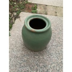 包老老宜均釉綠釉罐品相如圖喜歡的拍(au32030361)_放漏哥