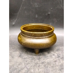 凤凰铜香炉少见