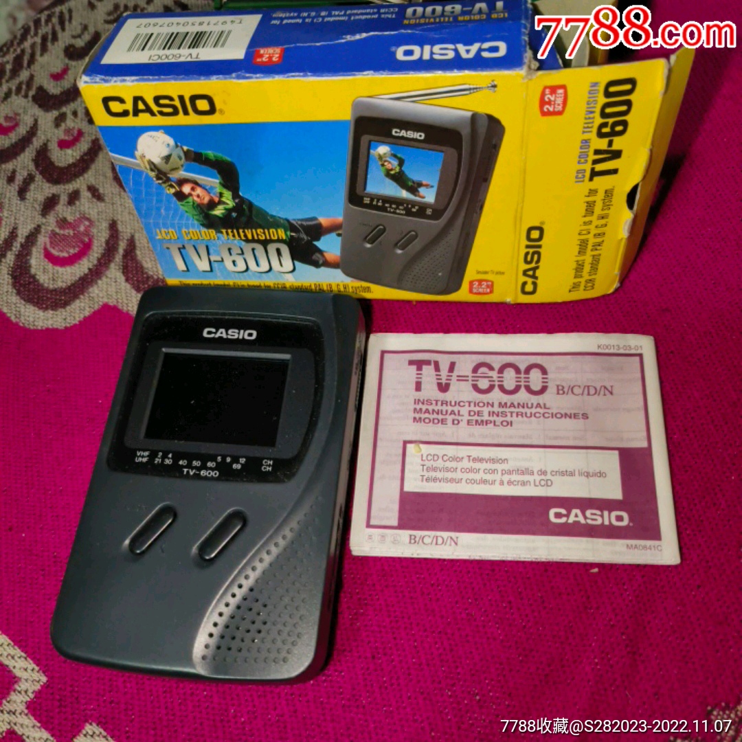 卡西欧掌上电视tv-600ci_价格50元_第1张