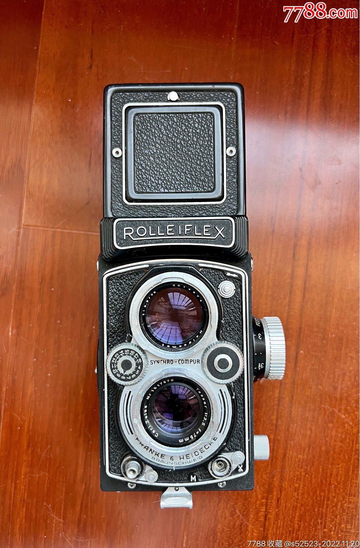 禄莱flex120双反相机