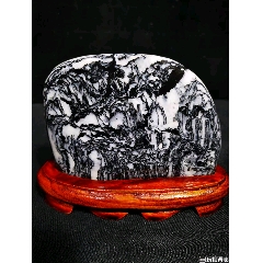 天然原石国画石摆件