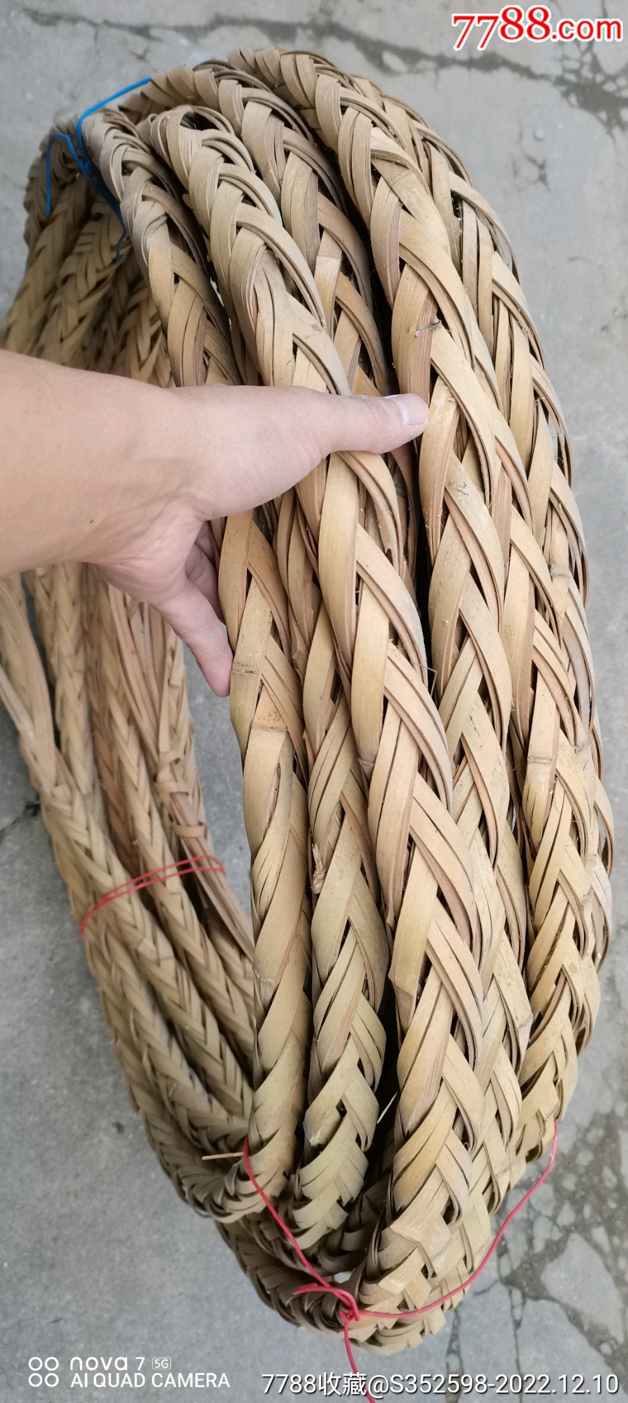 以前拉船用的竹纤绳!__【7788收藏__收藏热线】