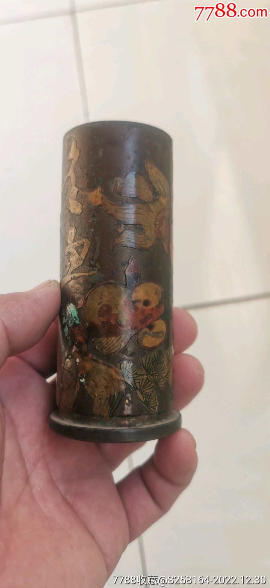 炮＊?dú)べN花金魚(yú)筆筒_價(jià)格500元_第2張_