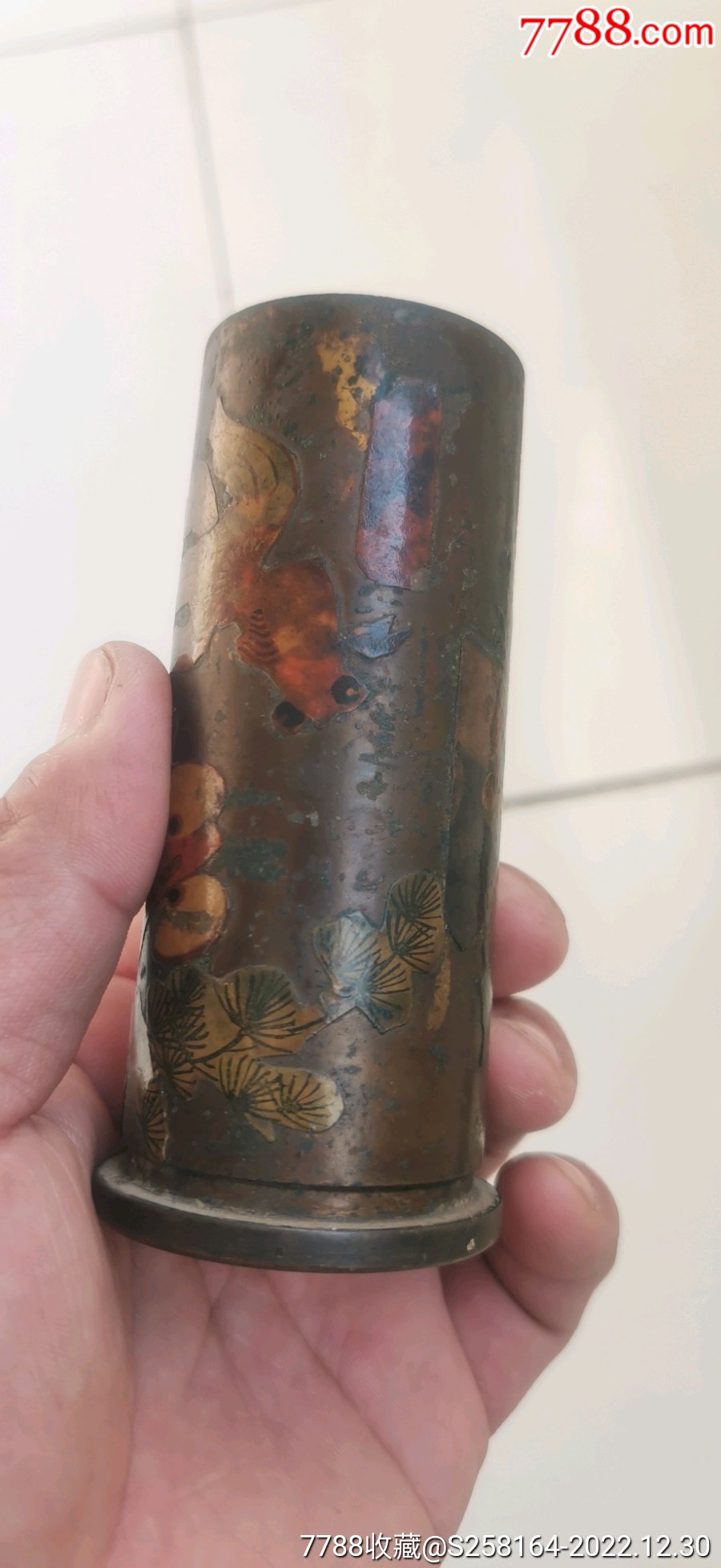 炮＊?dú)べN花金魚(yú)筆筒_價(jià)格500元_第4張_