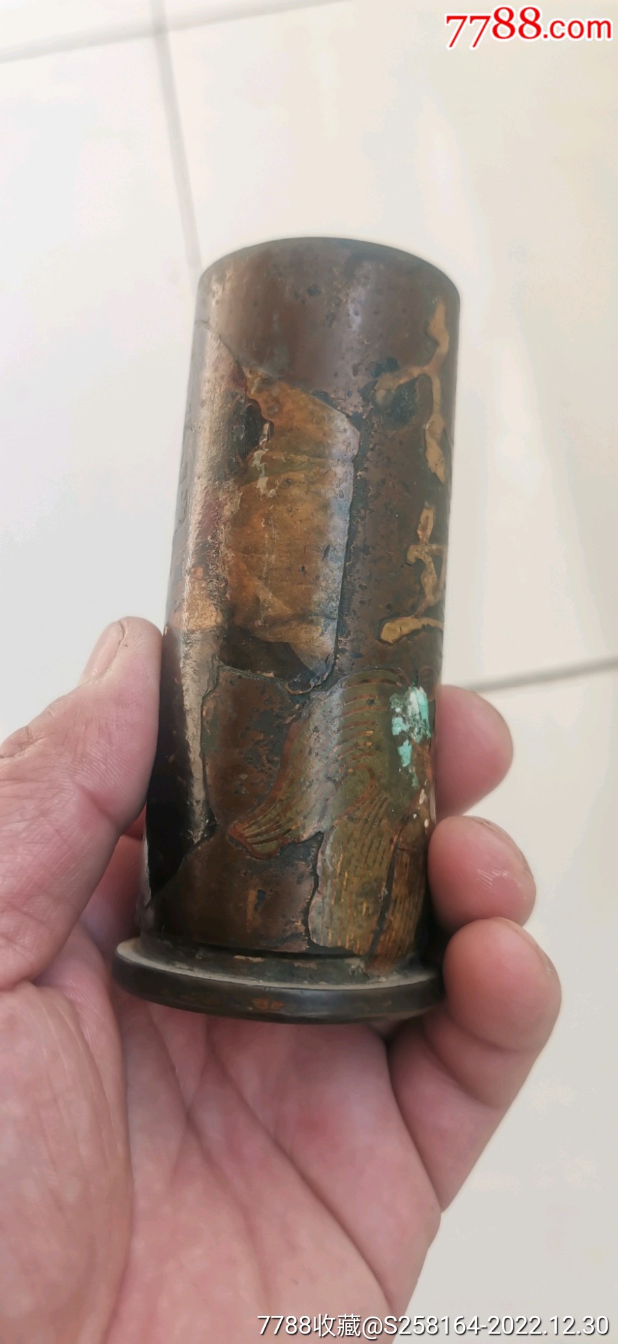 炮＊?dú)べN花金魚(yú)筆筒_價(jià)格500元_第9張_