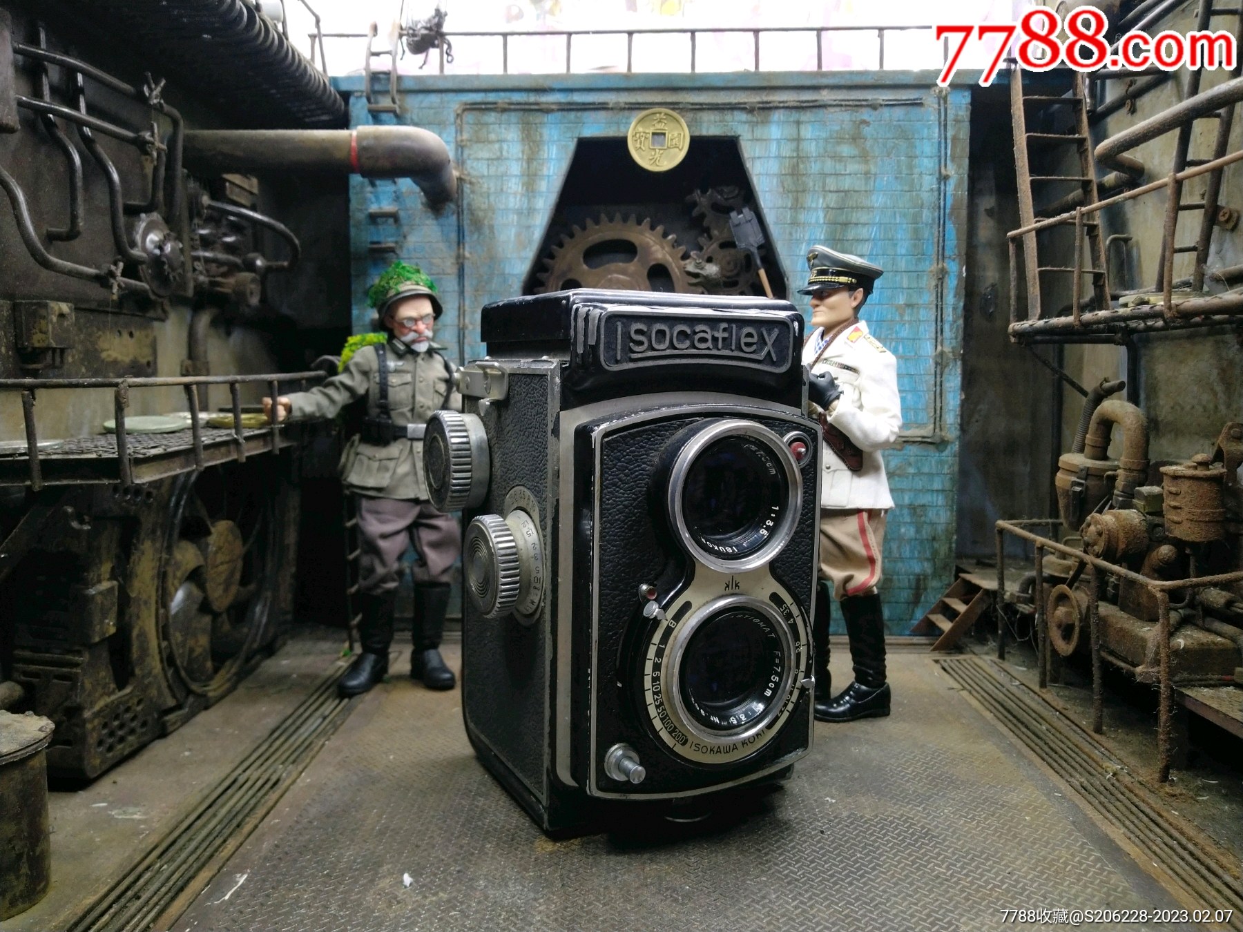 6309★ISOCAFLEX双反相机__【7788收藏】