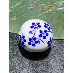 精美青花瓷蘋果珠一顆，(au33765695)_文玩迷福利社