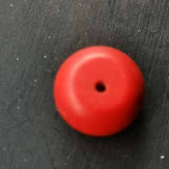 舊藏朱砂鼓珠_