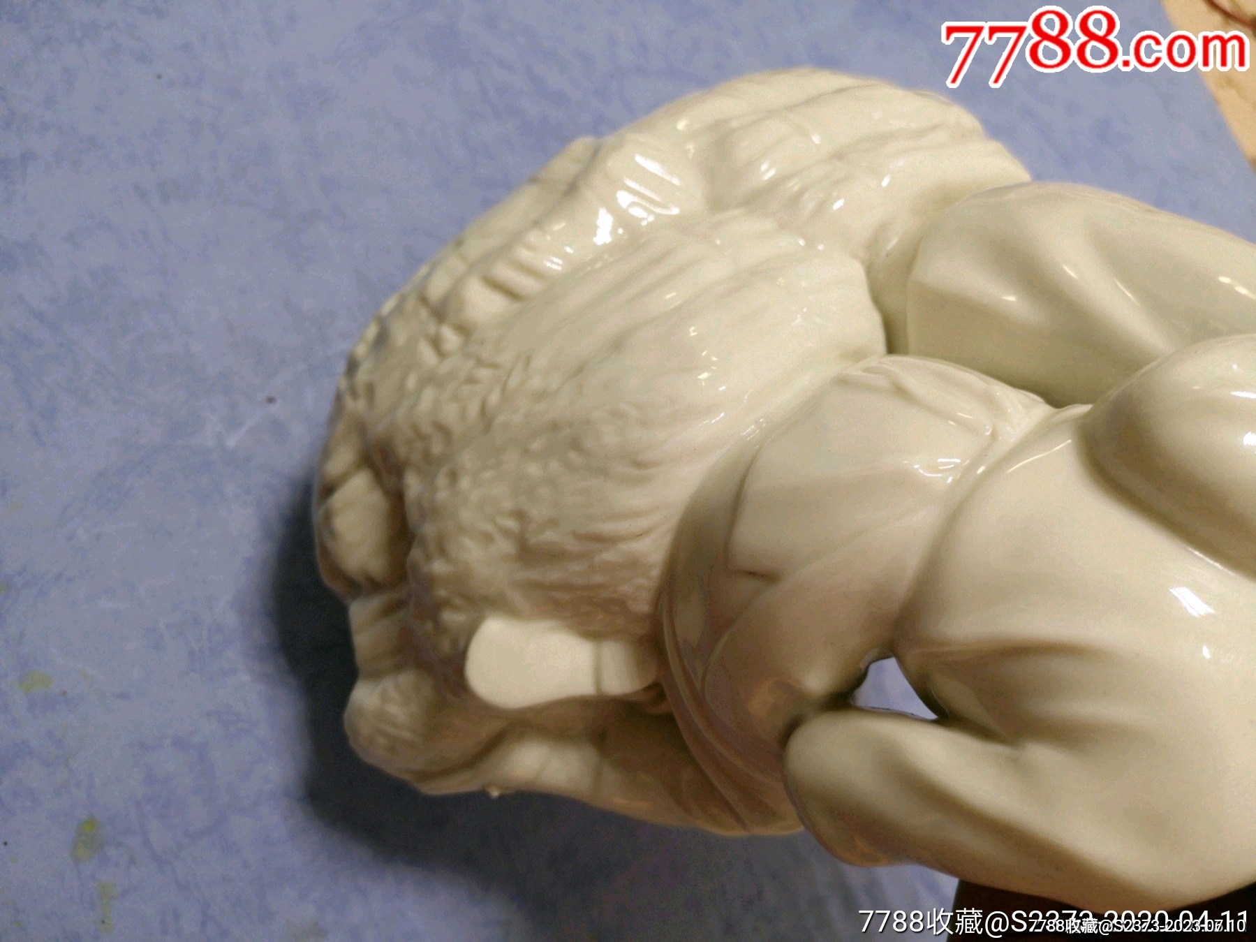 德化瓷塑大師蘇勤明的《豐收》，曾被當(dāng)國禮_價(jià)格200000元【特級鬲123】_第3張_
