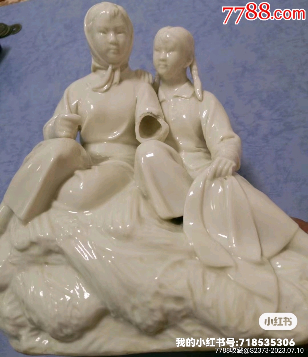 德化瓷塑大師蘇勤明的《豐收》，曾被當(dāng)國禮_價(jià)格200000元【特級鬲123】_第16張_